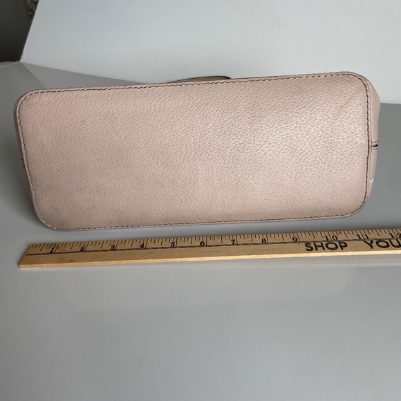 Kate Spade Sadie Taupe Dome Shaped Satchel Crossbody Purse - Picture 8 of 14